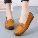Women'S Fashionable Loafers, Easy Slip-On Soft Sole Casual Shoes