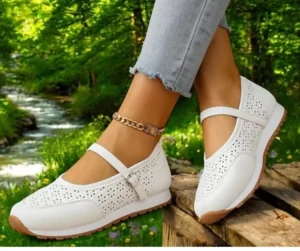 Ladies Breathable Loafers with Strap – Comfortable Casual Shoes Size 38–45 | MobDeals Kenya