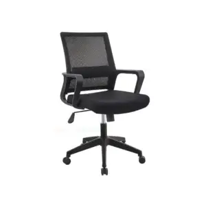 Ergonomic High-Back Office Chair With Breathable Mesh Back