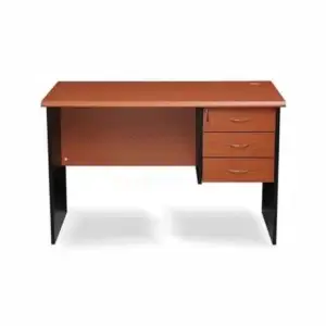 1.4M Wooden Office Table with Drawer – Durable Executive Desk for Home & Office Workspace